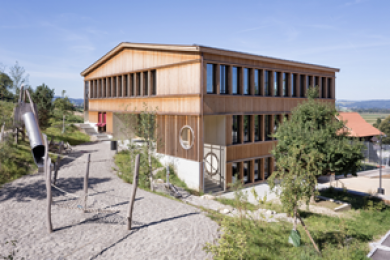 Schulanlage Kottwil: Ein innovatives Neubauprojekt - Voting Prix Lignum 2024